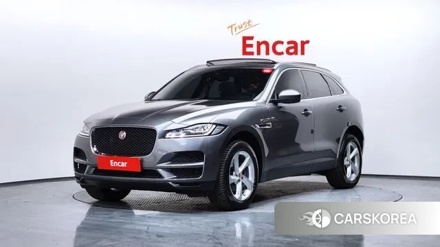 Jaguar F-PACE 2019 Серый из Кореи