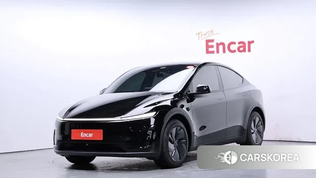 Tesla Model Y 2025 Черный из Кореи