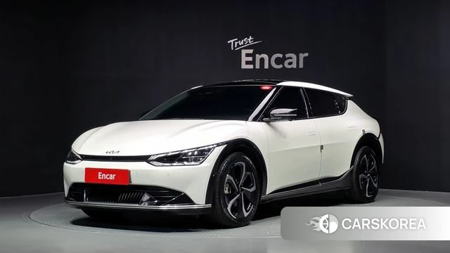 Kia EV6 2023 Белый из Кореи