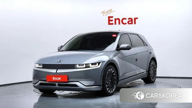Hyundai Ionic 5 2021 Серебристо-серый из Кореи