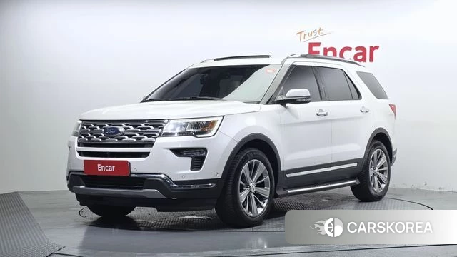 Ford Explorer 2018 Белый из Кореи