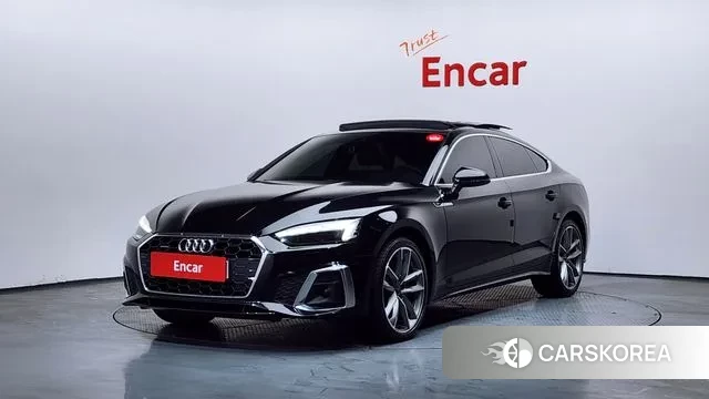 Audi A5 (F5) 2020 Черный из Кореи