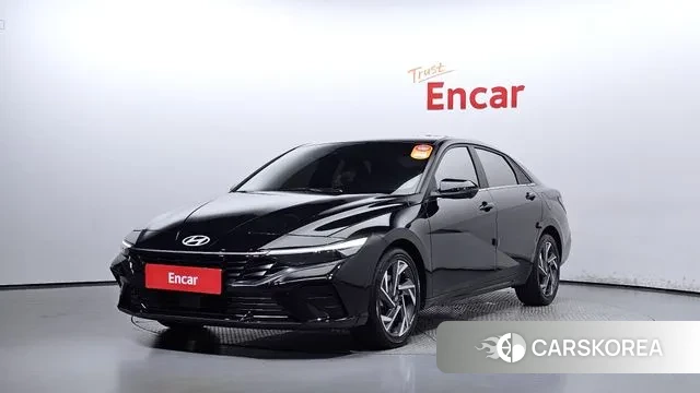 Hyundai The New Avante (CN7) 2024 Черный из Кореи