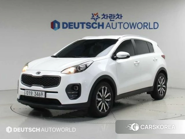 Kia Sportage 4th Generation 2018 Белый из Кореи