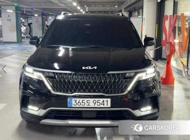 Kia Carnival 4th generation 2023 Черный из Кореи