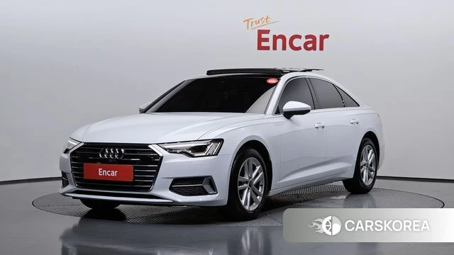 Audi A6 (C8) 2023 Белый из Кореи
