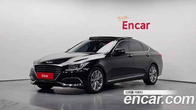 Genesis G80 2018 Черный из Кореи