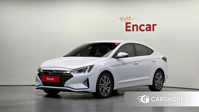 Hyundai The New Avante AD 2019 Белый из Кореи