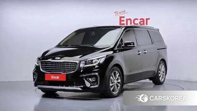 Kia The New Carnival 2018 Черный из Кореи