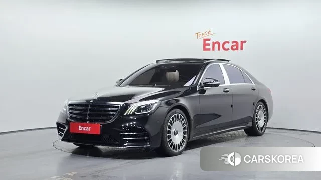 Mercedes-Benz S-Class W222 2019 Черный из Кореи