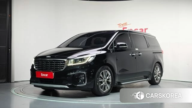 Kia The New Carnival 2019 Черный из Кореи