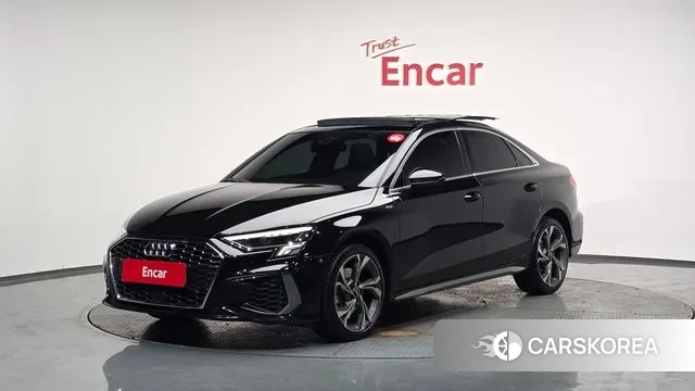 Audi A3 (8Y) 2023 Черный из Кореи