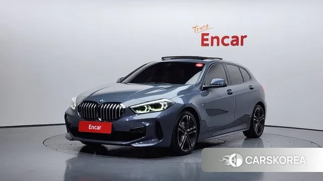 BMW 1 Series (F40) 2021 Синий из Кореи