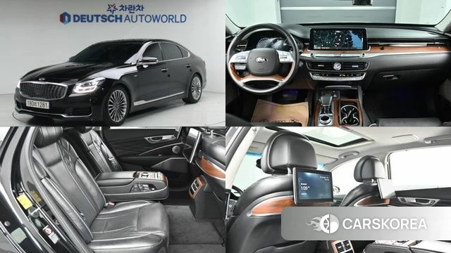 Kia More K9 2018 Черный из Кореи