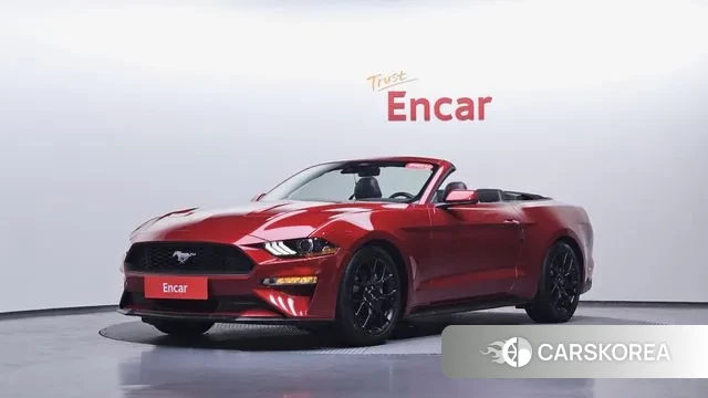 Ford Mustang 2022 Красный из Кореи