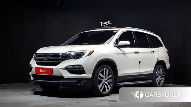 Honda Pilot 3rd generation 2018 Белый из Кореи