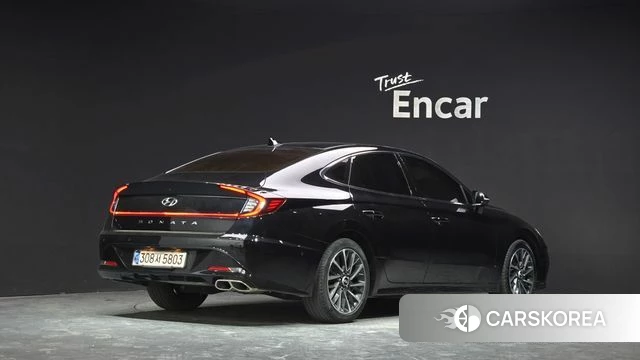 Hyundai Sonata (DN8) 2021 Черный из Кореи