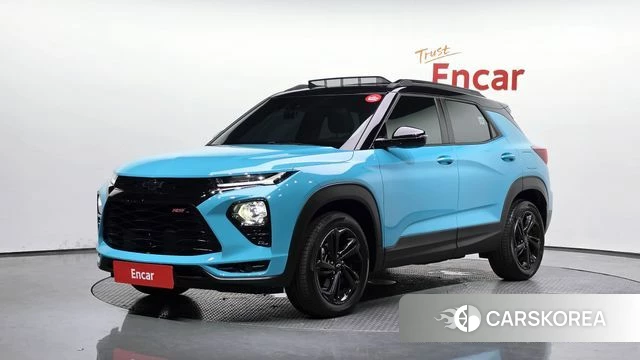 Chevrolet (GM Daewoo) Trailblazer 2022 Небесно-голубой из Кореи