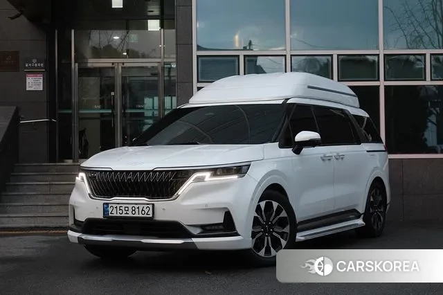 Kia Carnival 4th generation 2023 Белый из Кореи