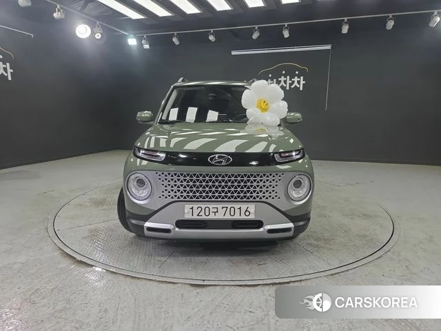 Hyundai Casper 2023 Темно-зеленый из Кореи