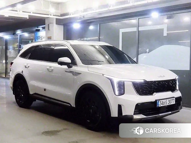 Kia The New Sorento 4th Generation 2024 Белый из Кореи