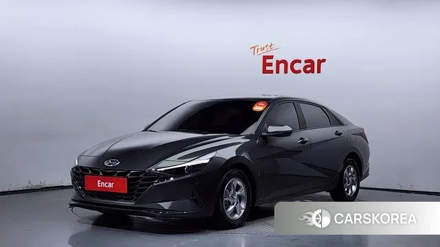 Hyundai Avante (CN7) 2021 Серый из Кореи