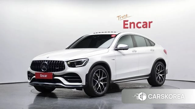 Mercedes-Benz GLC-Class X253 2021 Белый из Кореи