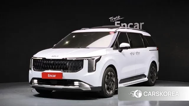 Kia The New Carnival 4th Generation 2024 Белый из Кореи