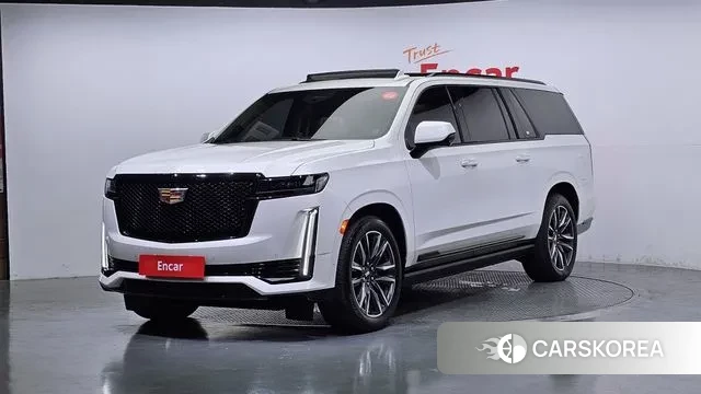 Cadillac Escalade 5th Generation 2023 Белый из Кореи