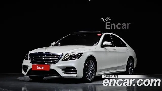 Mercedes-Benz S-Class W222 2018 Белый из Кореи