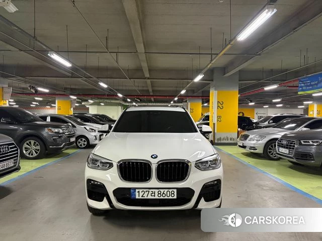 BMW X3 (G01) 2021 Белый из Кореи