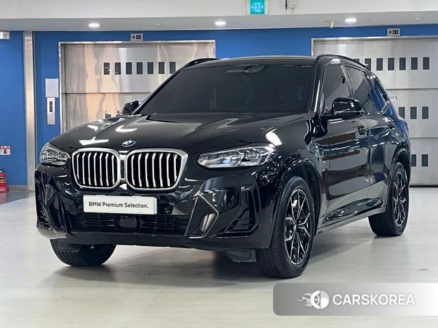 BMW X3 (G01) 2024 Черный из Кореи
