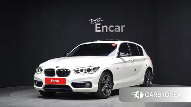 BMW 1 Series (F20) 2018 Белый из Кореи
