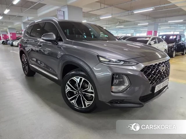 Hyundai Santa Fe TM 2019 Серый из Кореи