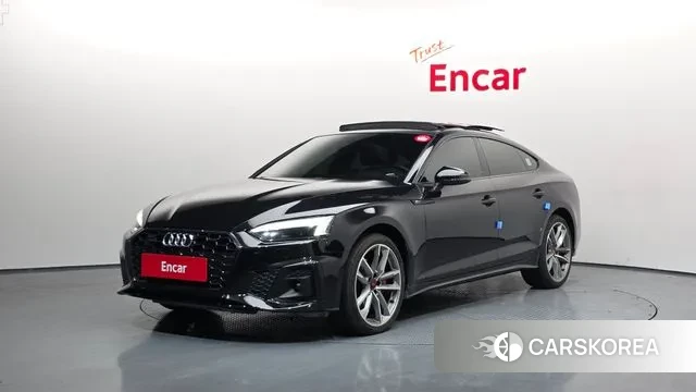 Audi A5 (F5) 2020 Черный из Кореи