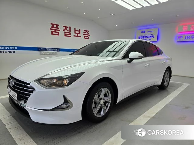Hyundai Sonata (DN8) 2022 Белый из Кореи