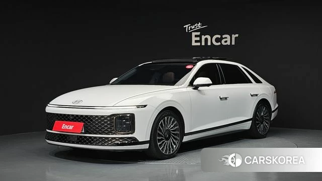 Hyundai Grandeur (GN7) 2024 Белый из Кореи