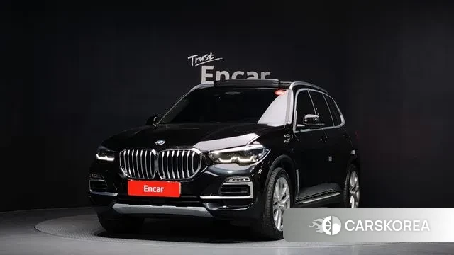 BMW X5 (G05) 2021 Черный из Кореи