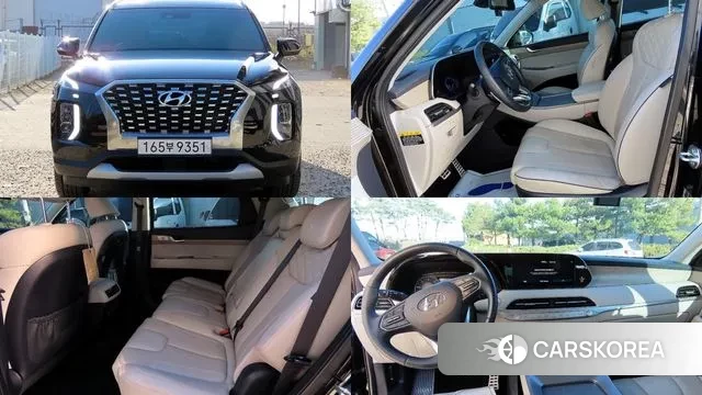 Hyundai Palisade 2019 Черный из Кореи