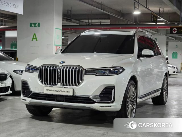 BMW X7 (G07) 2022 Белый из Кореи