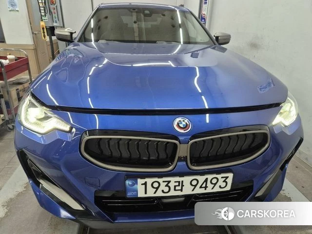 BMW 2 Series (G42) 2022 Синий из Кореи