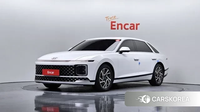 Hyundai Grandeur (GN7) 2023 Белый из Кореи