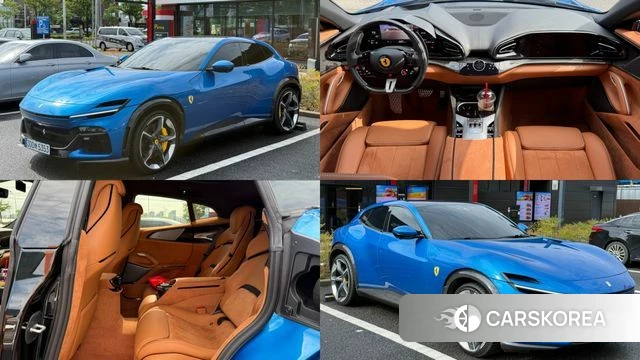 Ferrari Furosange 2024 Синий из Кореи