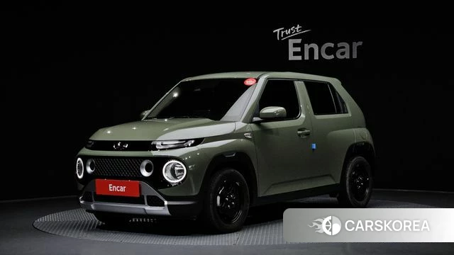 Hyundai Casper 2022 Светло-зеленый из Кореи