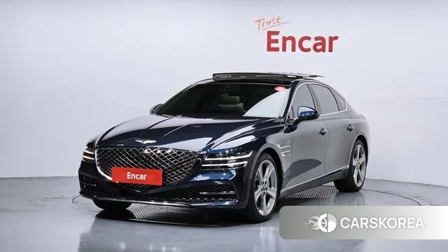 Genesis G80 (RG3) 2021 Синий из Кореи