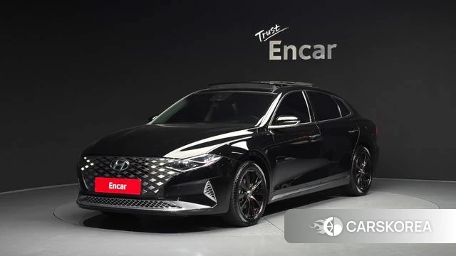 Hyundai The New Grandeur IG Hybrid 2020 Черный из Кореи