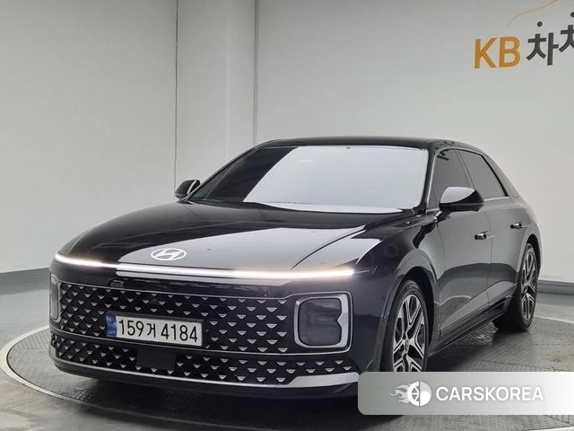 Hyundai Grandeur Hybrid (GN7) 2023 Черный из Кореи