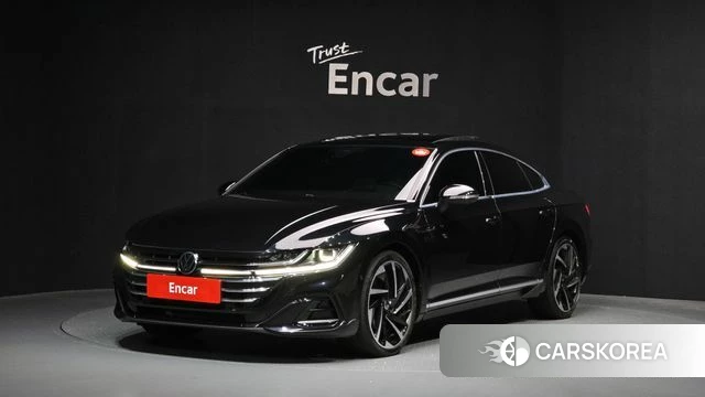 Volkswagen Arteon 2022 Черный из Кореи