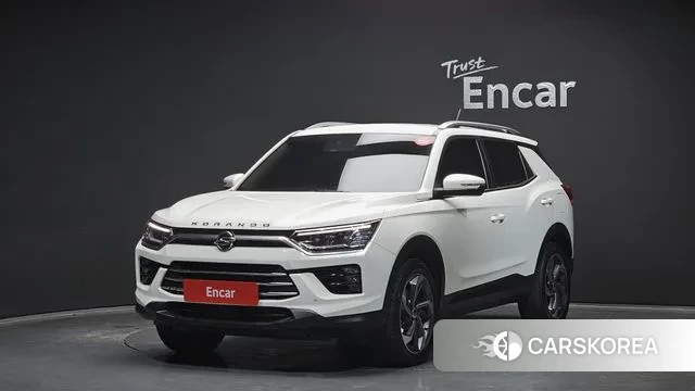 Ssangyong Beautiful Korando 2020 Белый из Кореи