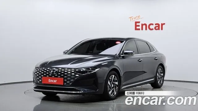 Hyundai The New Grandeur IG Hybrid 2020 Серый из Кореи